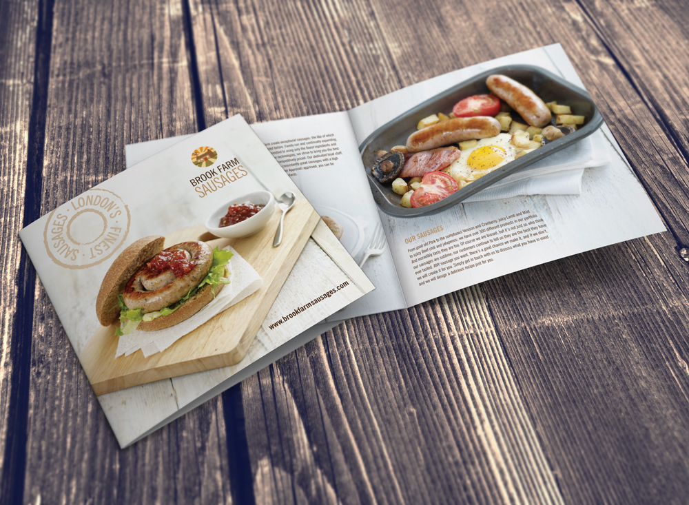 BROOK FARM SAUSAGES BROCHURE