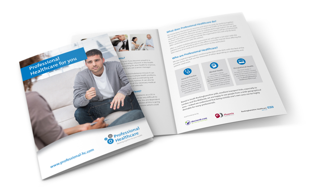 Professional Healthcare leaflet